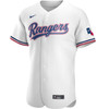 Texas Rangers White Home Authentic Jersey