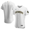 Milwaukee Brewers White Alternate Authentic Jersey