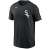 Eloy Jimenez Chicago White Sox Black Player T-Shirt