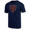 Chicago Bears Navy Triblend T-Shirt