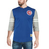 Chicago Cubs 3/4-Sleeve Henley T-Shirt
