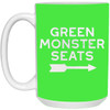 Green Monster Seats Coffee Mug