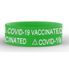 I'm 'COVID-19 Vaccinated' Silicone Wristband