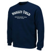 Wrigley Field Navy Crewneck Sweatshirt