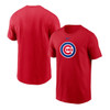 Chicago Cubs Red Large Logo T-Shirt