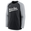 Chicago White Sox On-Field Pregame Performance Raglan Pullover Sweatshirt