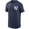 New York Yankees Navy Team Wordmark T-Shirt