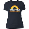 Wrigley Field Sunshine & Beer Ladies' Boyfriend T-Shirt