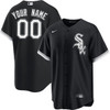 Chicago White Sox Personalized Black Alternate Jersey by NIKE