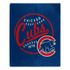 Chicago Cubs Moonshot Raschel Throw Blanket