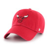 Chicago Bulls Red Clean Up Cap