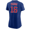 Patrick Wisdom Chicago Cubs Women's Royal T-Shirt