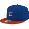 Chicago Cubs Official Road Cooperstown 59FIFTY Cap