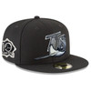 Tampa Bay Rays 10 Seasons Anniversary 59FIFTY Fitted Hat by New Era