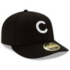 Chicago Cubs Black Low Profile 59FIFTY Hat