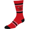 Chicago Bulls Stripe Crew Socks