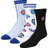 Chicago Cubs MVP 3-Pack Crew Socks