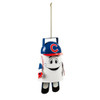 Chicago Cubs Metal Cow Bell Ornament