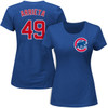 Jake Arrieta Chicago Cubs Women's Royal T-Shirt