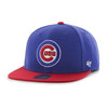 Chicago Cubs Sure Shot 2-Tone Captain Snapback by 47 at SportsWorldChicago