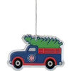 Chicago Cubs Truck Ornament