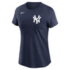 New York Yankees Women's Derek Jeter Navy T-Shirt by Nike
