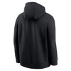 New York Yankees Pitch Black Wordmark Club Fleece Hoodie by Nike