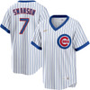 Dansby Swanson Chicago Cubs 1968 Cooperstown Jersey