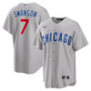 Dansby Swanson Chicago Cubs Road Jersey