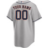 Houston Astros Personalized Gray Road Jersey by NIKE