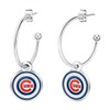Chicago Cubs Hoop Earrings