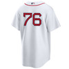 Zack Kelly Boston Red Sox Home Player Jersey