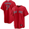 Masataka Yoshida Boston Red Sox Alternate Red Jersey