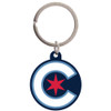 Wrigleyville City Connect Vinyl Keychain