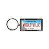 Wrigleyville License Plate Keychain