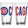 Chicago Cubs 16 Oz. Overtime Pint Glass