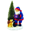 Chicago Cubs Santa with LED Tree