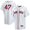 Enmanuel Valdez Boston Red Sox Home Player Jersey