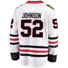 Reese Johnson Chicago Blackhawks Road White Breakaway Jersey