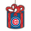 Chicago Cubs Art-Glass Round Ornament