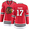 Nick Foligno Chicago Blackhawks Women's Home Red Breakaway Jersey