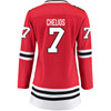 Chris Chelios Chicago Blackhawks Women's Home Red Breakaway Jersey