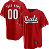 Cincinnati Reds Personalized Alternate Red Jersey by NIKE