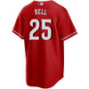 David Bell Cincinnati Reds Alternate Red Jersey