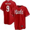 Matt McLain Cincinnati Reds Alternate Red Jersey