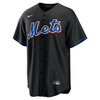 New York Mets Personalized Alternate Black Jersey by NIKE