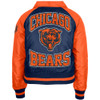 Chicago Bears Women's Satin Jacket by New Era Apparel