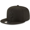 Chicago Cubs Blackout 9FIFTY Snapback