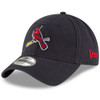 St. Louis Cardinals Navy Core Classic 9TWENTY Adjustable Hat
