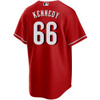 Brett Kennedy Cincinnati Reds Alternate Red Jersey